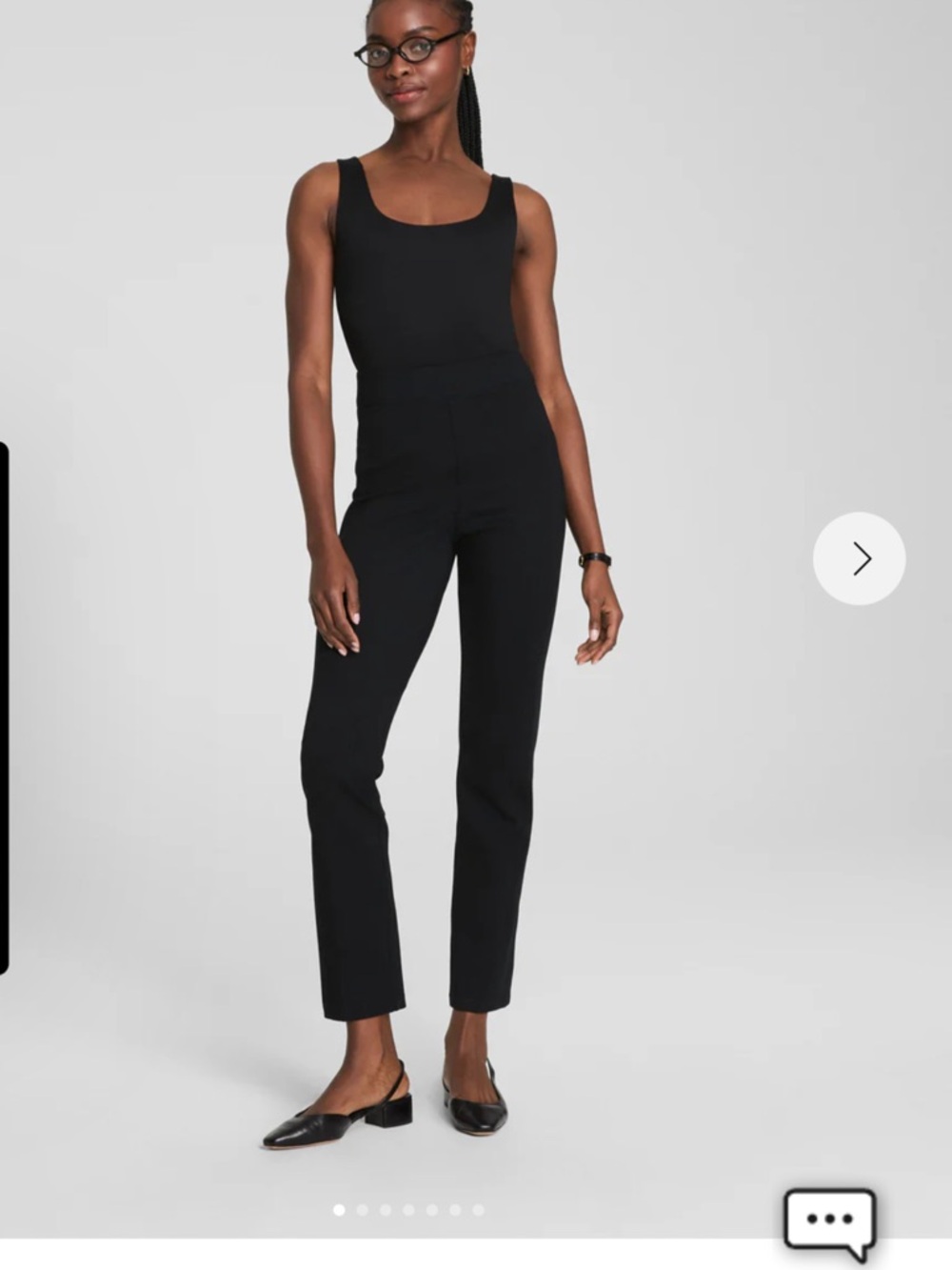 SPANX Ponte Slim Straight Pant Classic Black